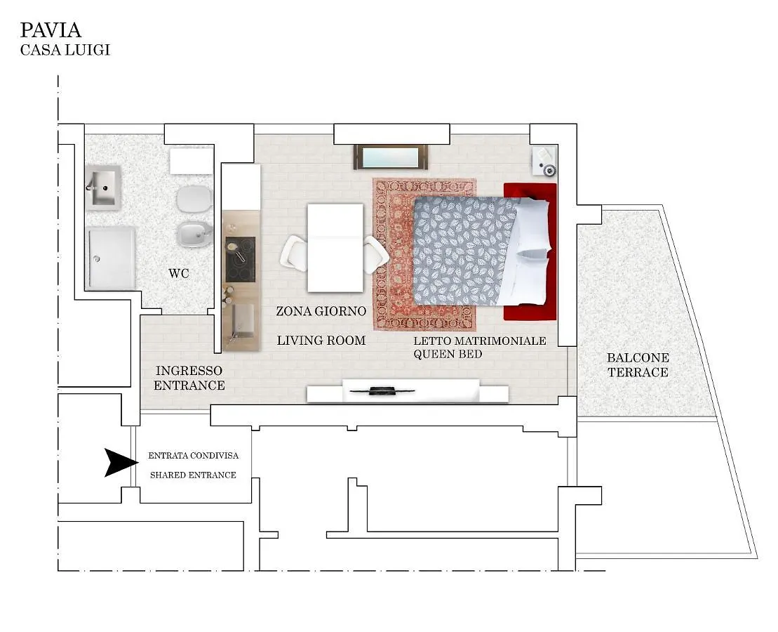 City Center - Luigi&Carolina Apartments - By Host4U Pavia